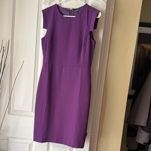 J. Crew Factory Purple Midi Dress